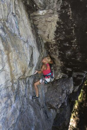 Klettern in der Engelswand