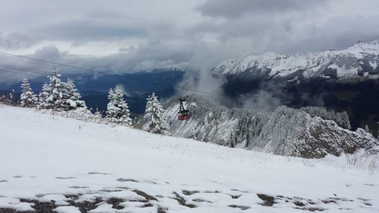 erster Schnee am Walmendingerhorn