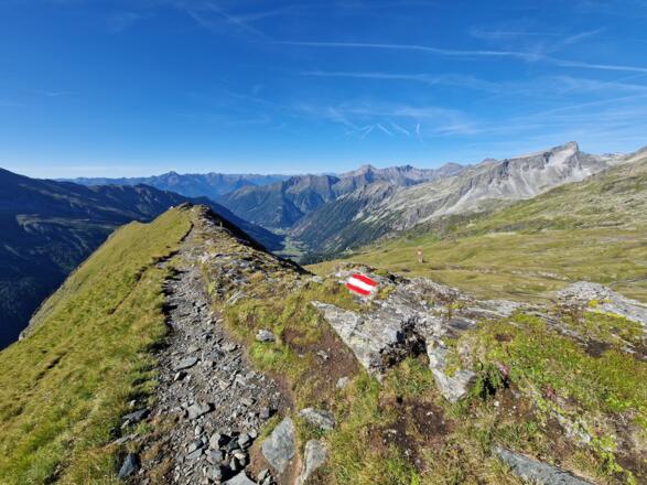 Ausblick vom Hannoverhaus