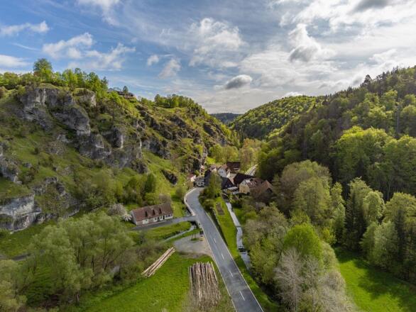 Blick ins Kleinziegenfelder Tal