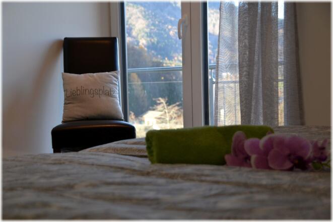 Schlafzimmer Dachterrassen-FeWo