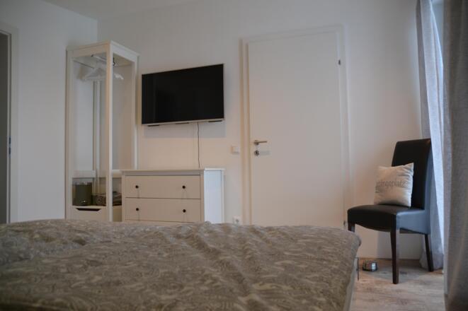 Schlafzimmer Dachterrassen-FeWo