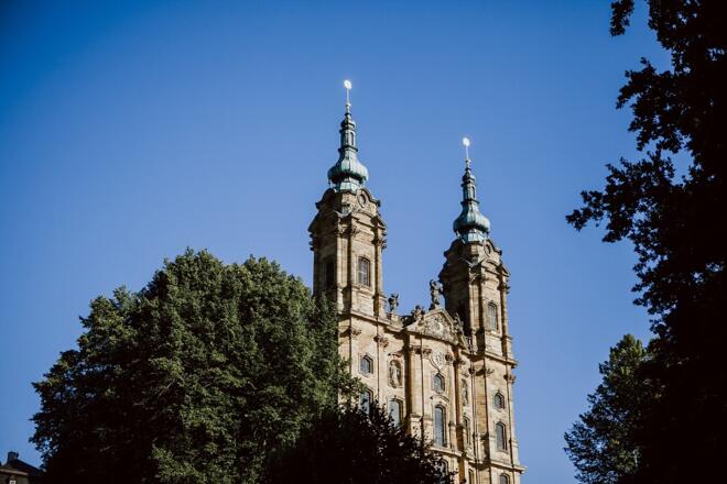 Wahrzeichen der Gottesgartenrunde Süd: Die Basilika Vierzehnheiligen