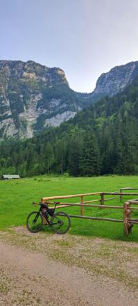 Auf der einsamen Schwarzbachalm...