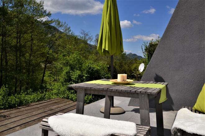 Terrasse FeWo Garten