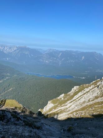Blick auf den Eibsee