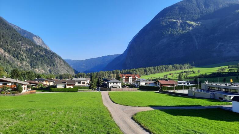 Blick talauswärts