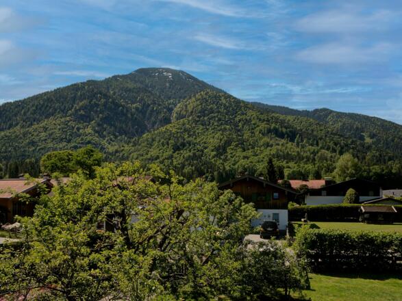 Ferienwohnung Butz in Rottach-Egern - Ausblick vom Balkon zum Wallberg