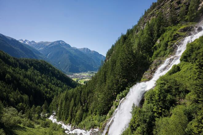 Umhausen im Ötztal - Wasserfall Stuibenfall