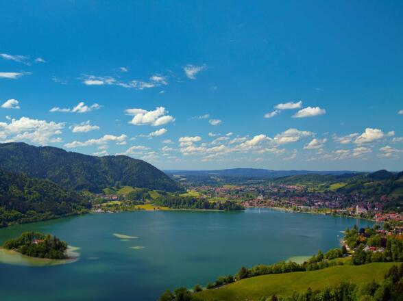 Blick auf den Schliersee