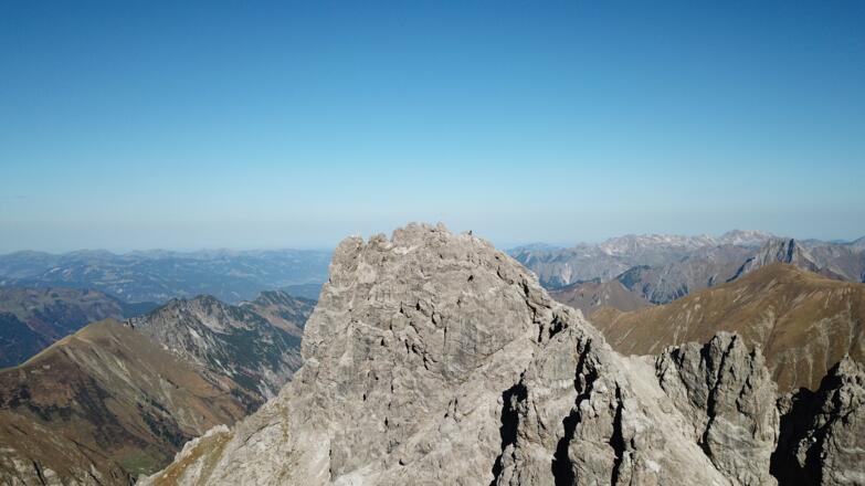 Der Gipfel des Kratzers