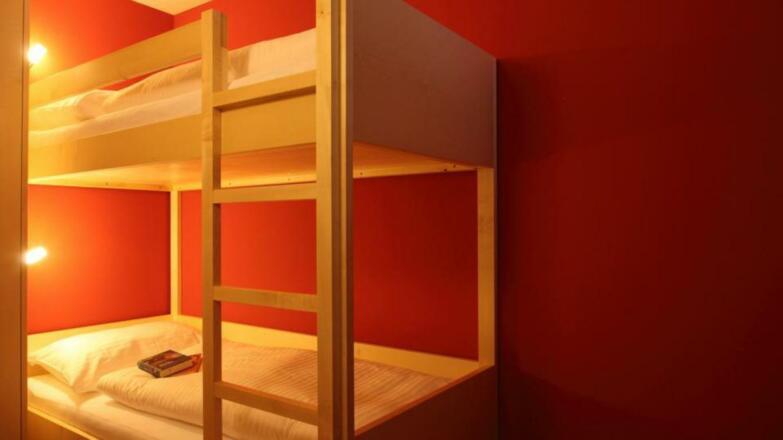 Schlafzimmer mit Etagenbett App. "Falken"