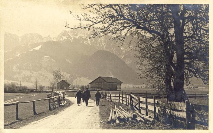 Straße Brunnen 1935