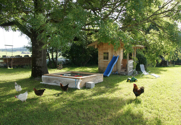 Ferien "Beim Baur" - Ferienwohnung Bauerngarten