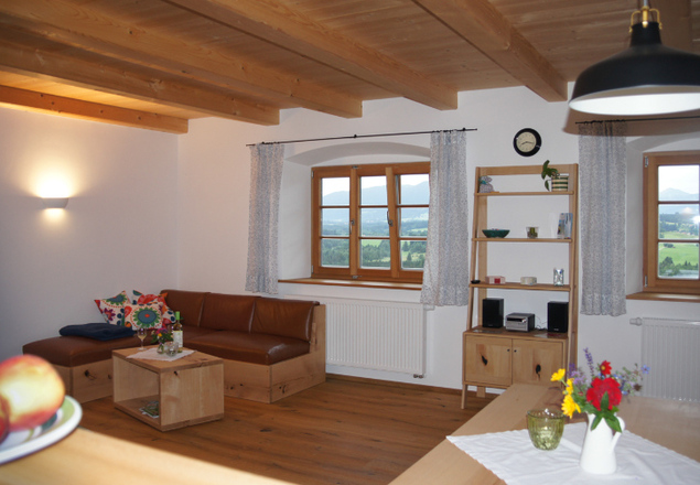 Ferien "Beim Baur" - Ferienwohnung Bauerngarten