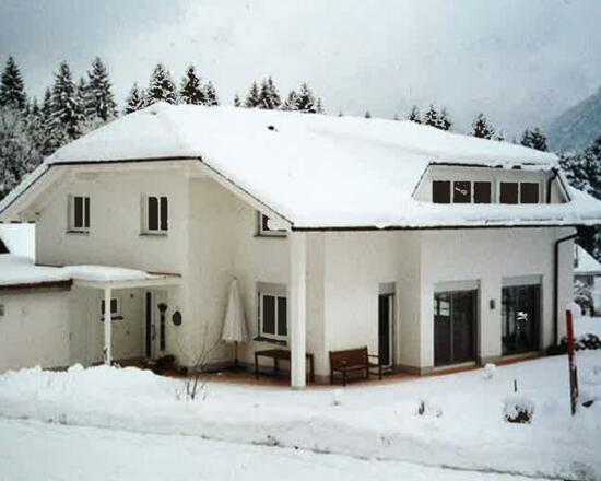 Hausansicht Winter