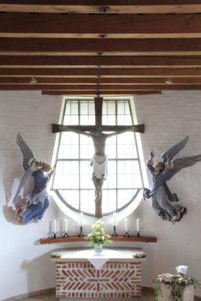 Evangelische Kreuzkirche Hirschegg Altar