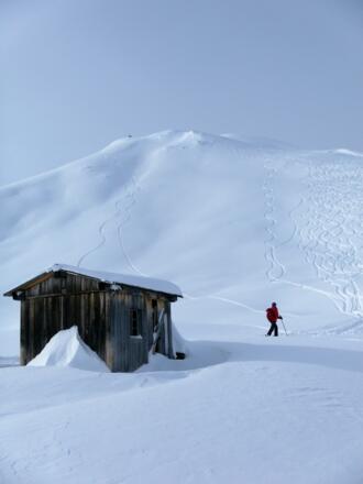 Hütte unter dem Gaishörndl