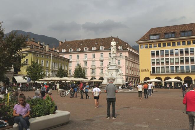 Waltherplatz - Hauptplatz in Bozen