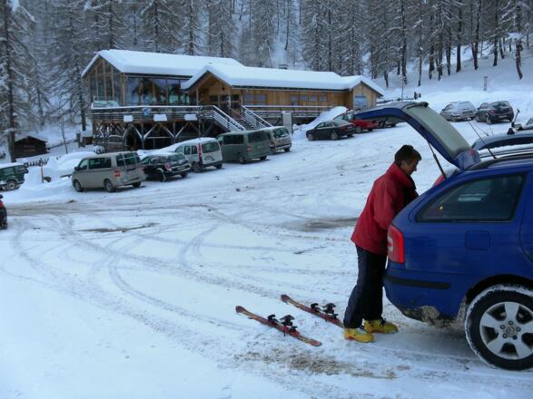 Skitourenparkplatz Badlalm