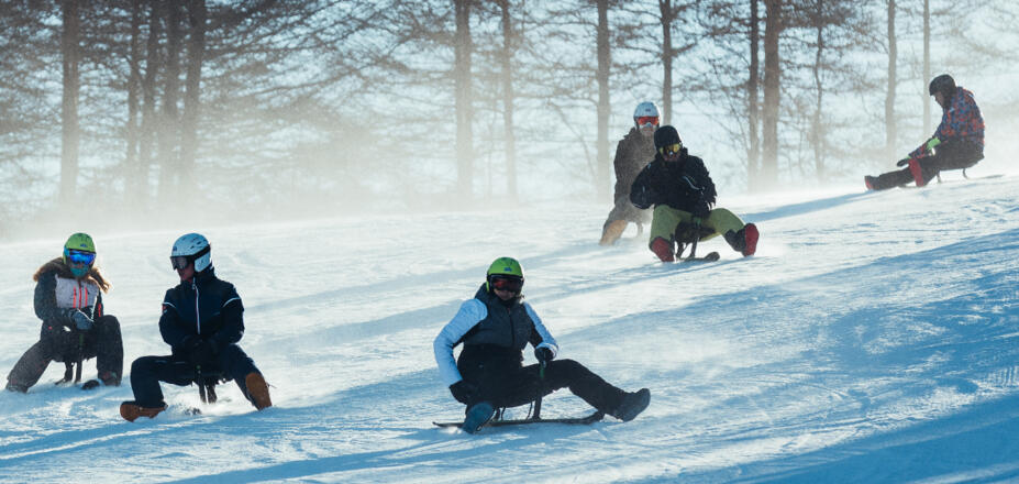raquette ski luge snooc autour de Grenoble