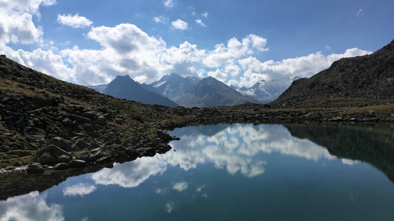 Nedersee oberhalb von Gurgl