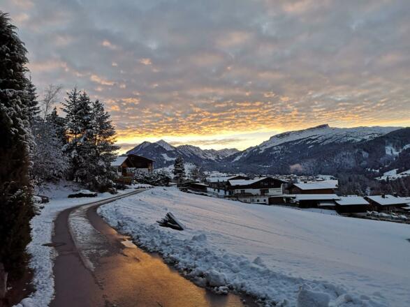 Blick vom Balkon