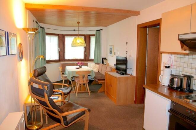 Wohnküche - Wohnung "Tobelsee" mit Erker