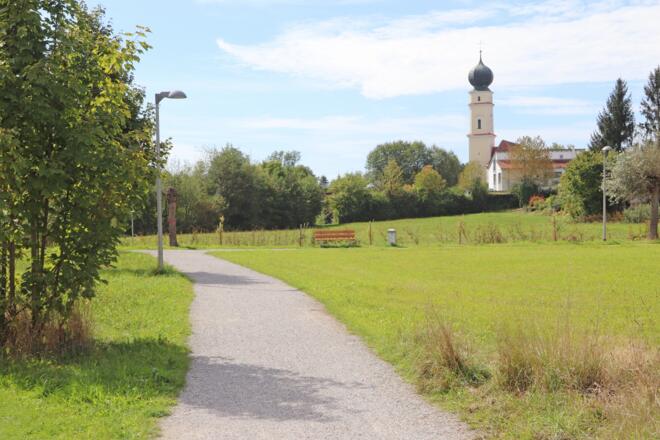 Naturerlebnisweg an der Buja-Allee