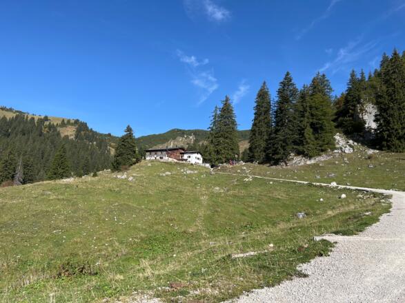 Priener Hütte 1410 m