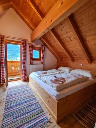 Naturdorf- Chalet Schlafzimmer
