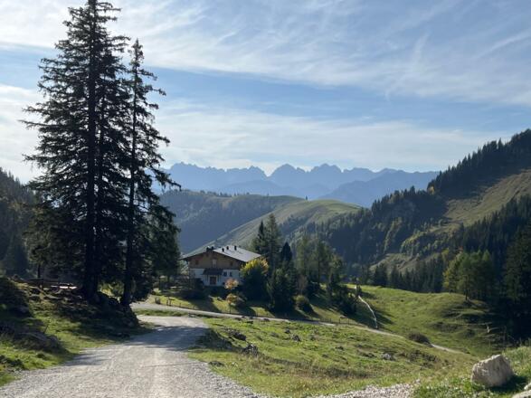 Ausblick von der Priener Hütte