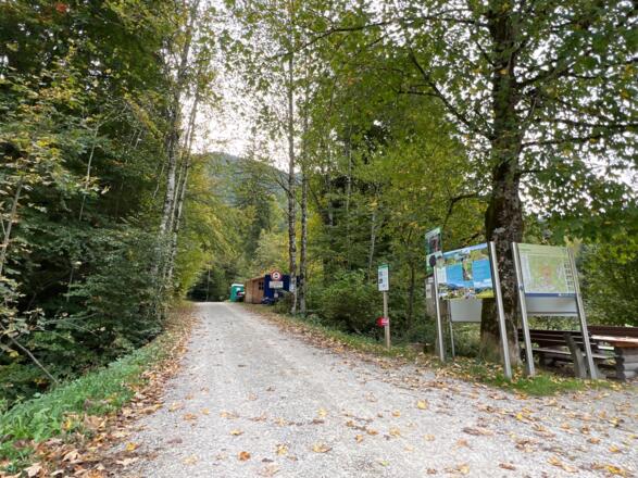 Start Forstweg Sachrang - Priener Hütte