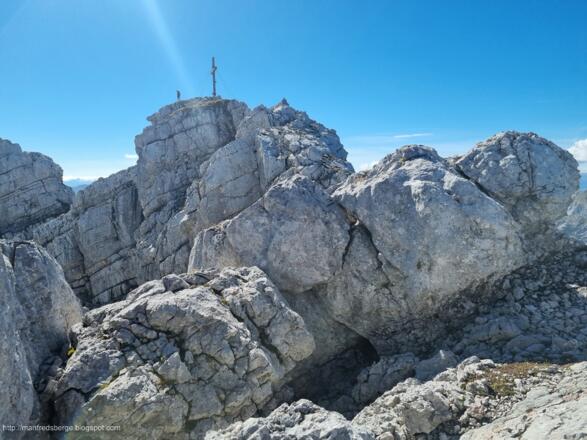 Wieder das gleich zurück zum höchsten Punkt