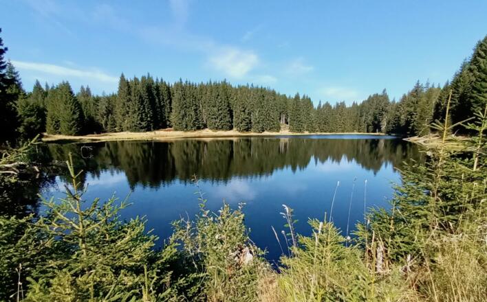 Scheureker Schwelle am Weg nach Strazny