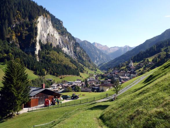 Der Zielort Hüttschlag im Großarltal liegt knapp über 1000 Meter Seehöhe.