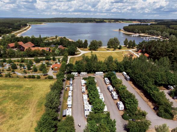 Wohnmobilstellplatz, Seezentrum Heuberg