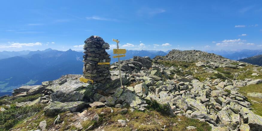 Überfallgründl und der Weiterweg zum Morgenköpfl.
