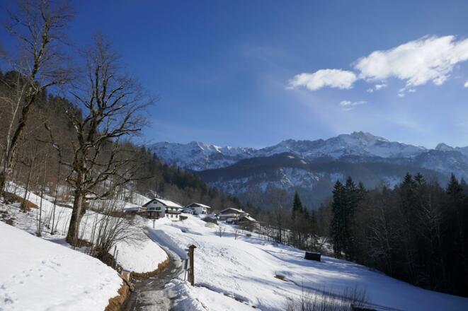 Wanderweg bei Vordergraseck