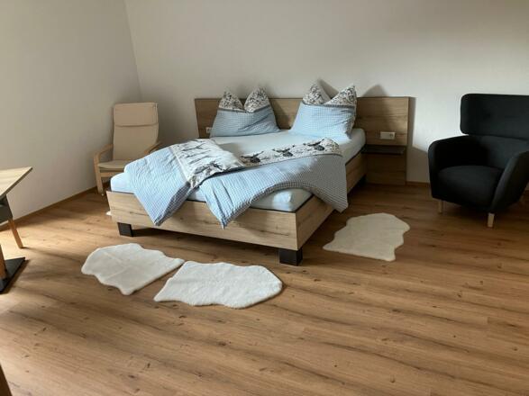 Obergeschoss Schlafzimmer mit Balkon Rebecca
