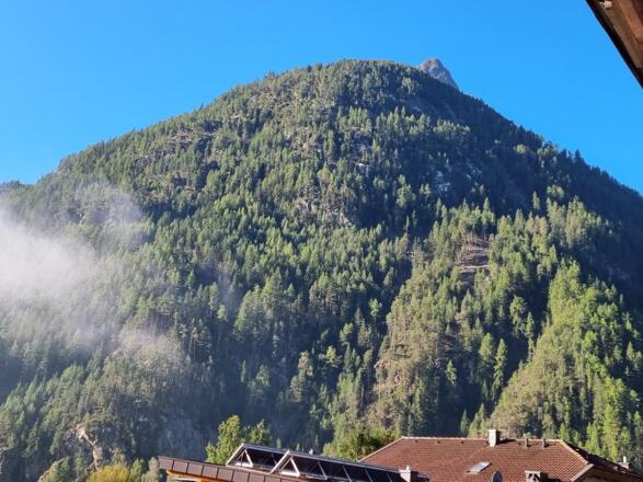Blick vom Balkon