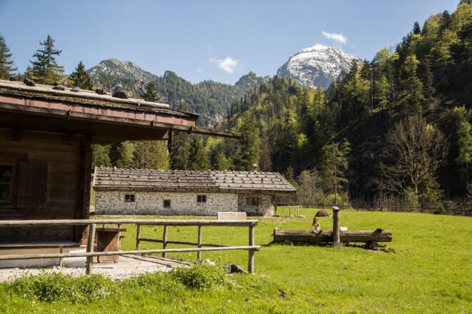 Schwarzachen Almen mit Sonntagshorn