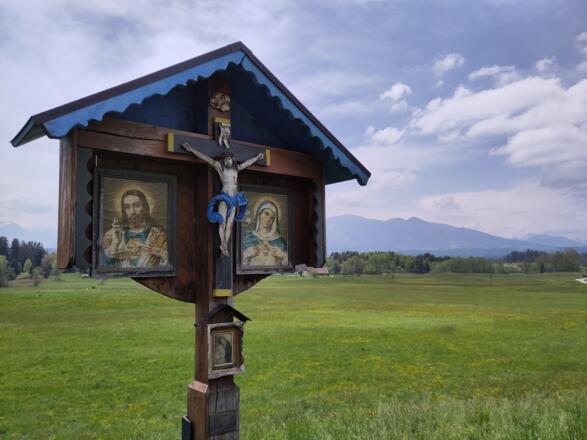 Wegkreuz bei Uffing