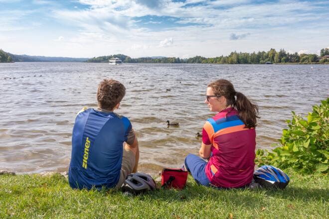 Pause am Staffelsee