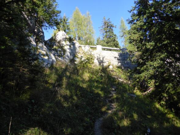 Unterhalb der Kehlsteinstraße