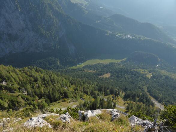 Tiefblick in die Scharitzkehl