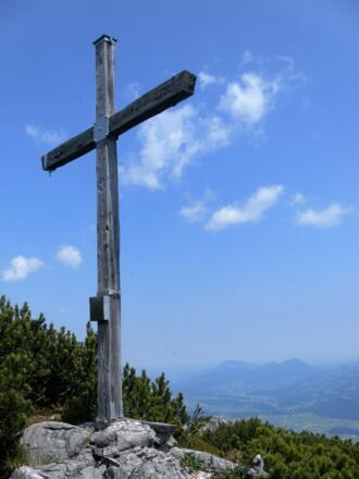 Kratzspitz Gipfelkreuz mit Buch
