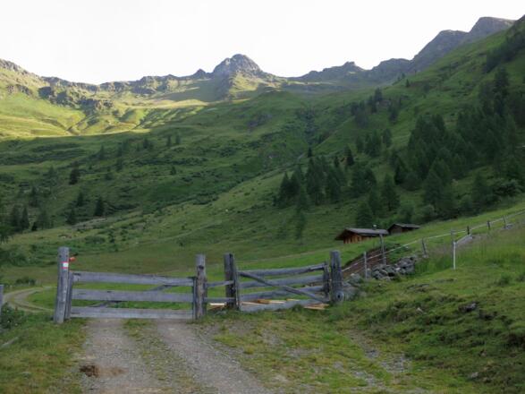 Ausgangspunkt am Ende der Straße im Kristeinertal