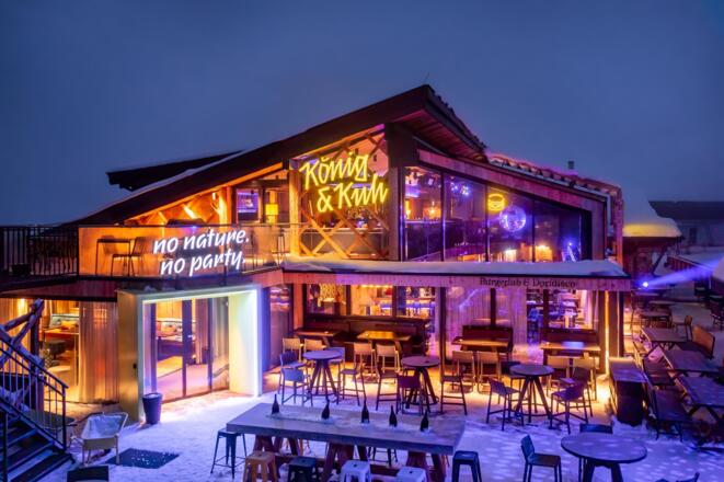 König&Kuh-Terrasse Winter