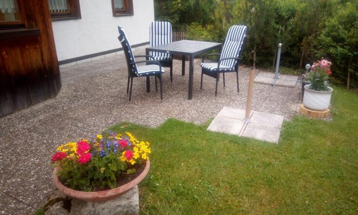 Sitzbereich Garten